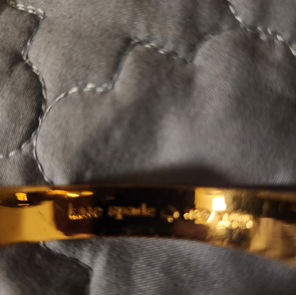 Kate spade bangle new gold /pink - Picture 15 of 17